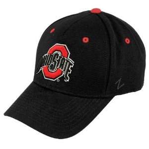  Zephyr Ohio State Buckeyes Black ZHS Z Fit Hat (Small 