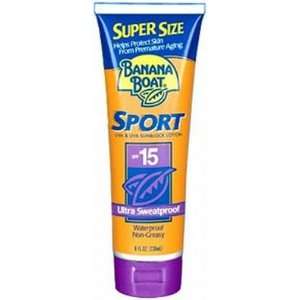  Banana Boat Sport Perfect Lotion SPF#15 8 oz. (3 Pack 