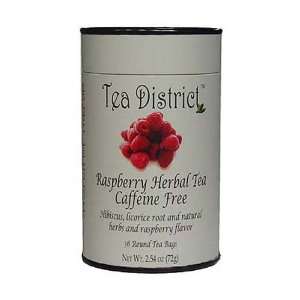 Tea District Raspberry Herbal Tea Grocery & Gourmet Food