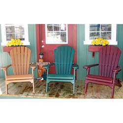 Forever Phat Tommy Recycled Poly Folding Adirondack Chair   