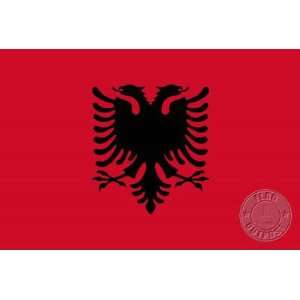 Albania 3 x 5 Nylon Flag Patio, Lawn & Garden