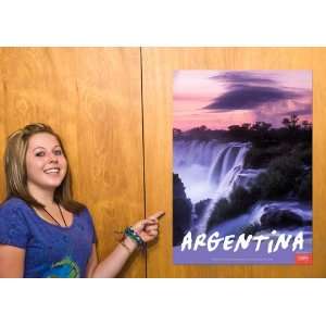  Iguazu Falls Argentina Travel Poster