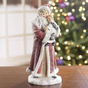  Glittered Santa   Party Decorations & Room Decor Health 