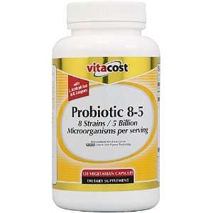 Vitacost Probiotic 8 5 8 strains / 5 billion CFU    120 