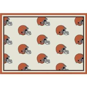 Milliken 1023 NFL Team Repeat Cleveland Browns Football Rug Size 310 