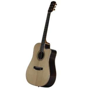  Bedell TBCE 28 G Dreadnought Acoustic Electric Guitar 