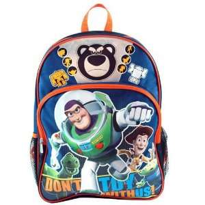  Toy Story 3 Buzz Woody Lotso Large Backpack Bag Tote NEW 