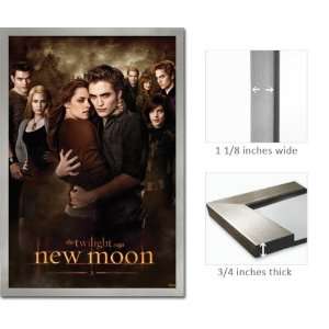   Framed Twilight Poster New Moon Cullens FrPas0115
