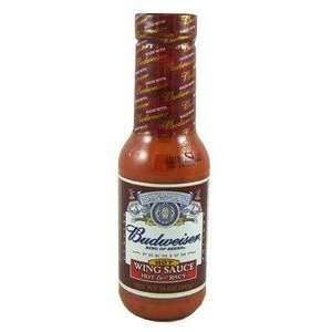  Budweiser Hot & Spicy Wing Sauce, 14oz. 