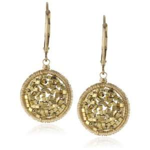  Dana Kellin 14k Gold Fill Small Circle Earrings Jewelry