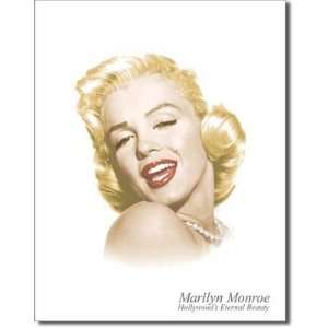 Marilyn Monroe Hollywoods Eternal Beauty Headshot Retro Vintage Movie 