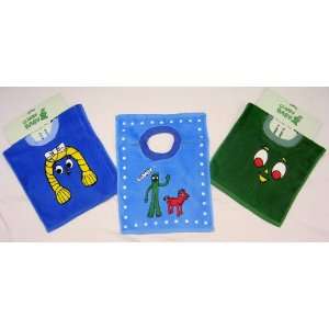  Gumby Baby Terry Cloth Pullover Bibs 6 Pack Boys 