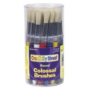  Colossal Round Wood Handle Brush