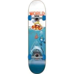  World Industries Shark Bait Complete Skateboard   6.75 x 