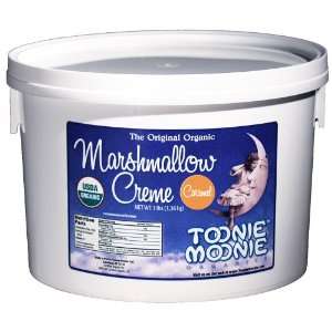 Toonie Moonie Organics Caramel Marshmallow Creme, 3 Pound Tub  