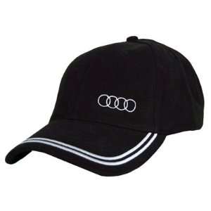  Audi Logo Black Baseball Hat Automotive