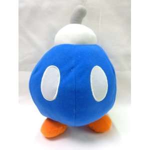  Mario Bro 12 inch Bob omb Bomb Plush   BLUE Toys & Games
