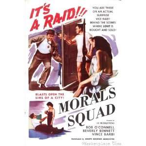  Morals Squad Movie Mini Poster 11x17in exploitation Master 