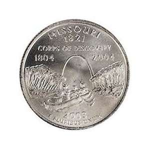  2003 P&D Uncirculated Missouri Quarters 