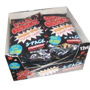 Pop Rocks Sugar Free Popping Candy 0.9 Ounce Packs (Pack of 12)