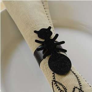  notNeutral Ant Napkin Rings Set   Set of 4