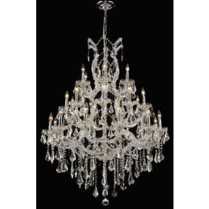 Maria Theresa 52 28 Light Chandelier Finish / Crystal Color / Crystal 