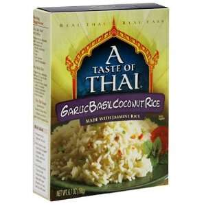 Taste Of Thai, Rice, Garlic, 12/6.7 Oz  Grocery & Gourmet 