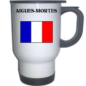  France   AIGUES MORTES White Stainless Steel Mug 