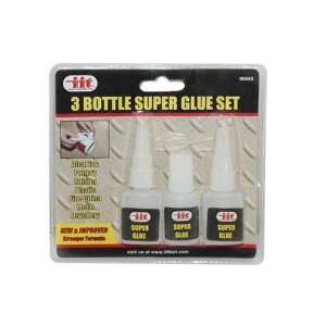  3 pack Bottle of Super Glue