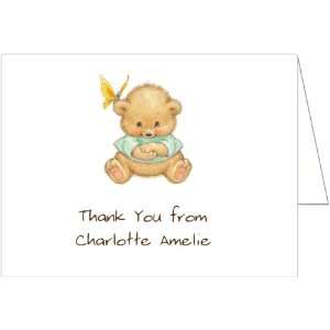  Special Surprise Green Baby Thank You Cards   Set of 20 