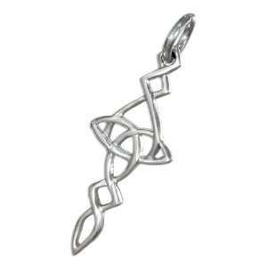  Nebula Tech Metal Celtic Twist Pendant. Jewelry