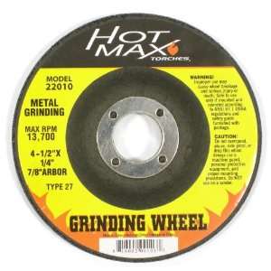   Arbor 7/8 Inch and Max RPM of 13,700 Type 27 Hubless Grinding Wheels