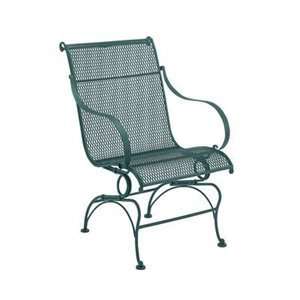Woodard 5N0066 30 Verona Coil Spring Outdoor Dining Chair  