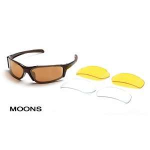 Body Specs MOONS METALLIC BROWN.3 Metallic Brown Moons Sunglasses with 