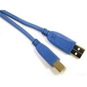   USB 2.0 A Male to B Male Cable, Red (6.5 Feet/ 2 Meters) Electronics