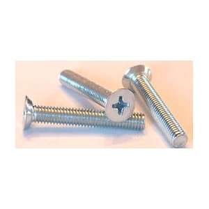   Screws / Phillips / Flat Undercut / Steel / Zinc / 1,250 Pc. Carton