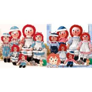  Raggedy Ann & Andy Doll Patterns   Simplicity 9447 Toys 