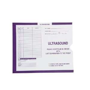 Ultrasound, Purple #527 System I Open End Category Insert Jackets 10 1 