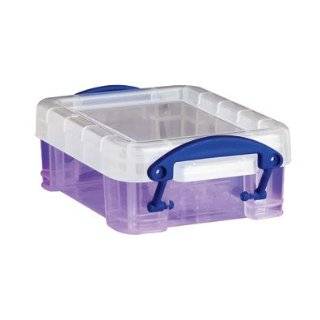 Really Useful Box 0.07 Litre Translucent Purple by Really Useful Box