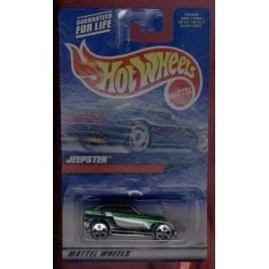    Hot Wheels 2000 Green Jeepster 140 164 Scale Toys & Games