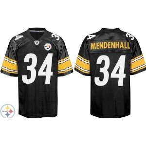  Pittsburgh Steelers #34 Rashard Mendenhall Jerseys Black 