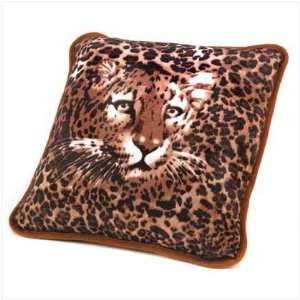  Leopard Portrait Accent Pillow