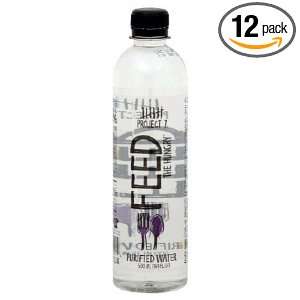 Project 7 Water, Feed The Hungry, 16.9 Ounce (Pack of 12)  