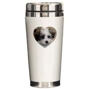   quot;Puppy Lovequot; Pets Ceramic Travel Mug by 