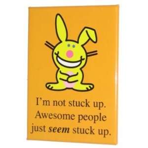   Bunny Awesome People Are Not Stuck Up Magnet HM2229