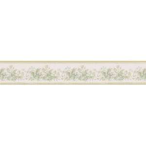 Brewster 418B187 Borders and More Monet Small Print Floral Wall Border 