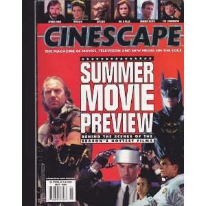  Cinescape May 1995 Summer Movie Preview Crimson Tide, Star 