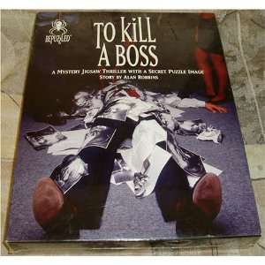  To Kill A Boss A Mystery Jigsaw Thriller with Secret 