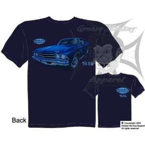 Size Large, American Muscle, 1969 SS Chevelle, Muscle Car T Shirt, New 