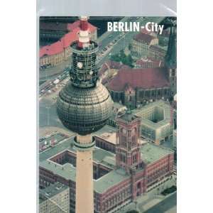  German Post Card BERLIN CITY, Berlin, Fernsehturm, Rotes 